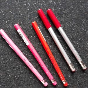 Five Lip Liners - 2 Maybelline ~ 3 Rimmel